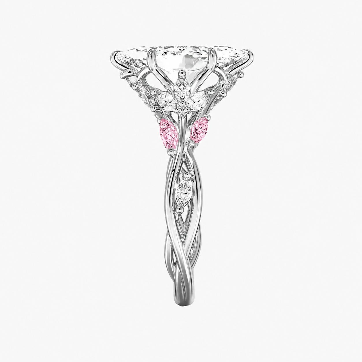 Florence 1.5 Carat Marquise Cut Solitaire Lab Grown Diamond Ring in 14K Rose Gold - View 18